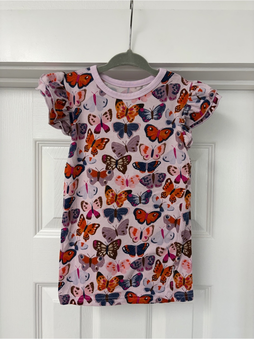 Little Sleepies Play Shirt 3T |  Butterfly Print Short Sleeve Tee